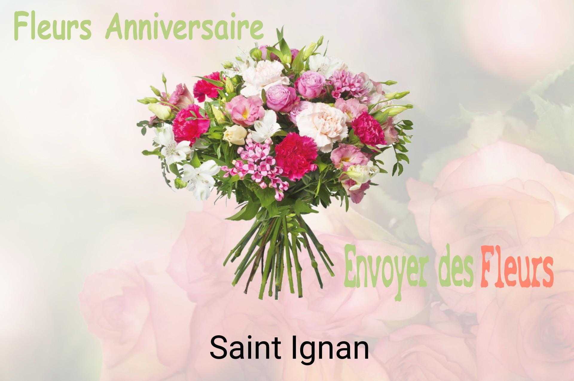Bouquet de fleurs d’anniversaire livré à Saint-Ignan