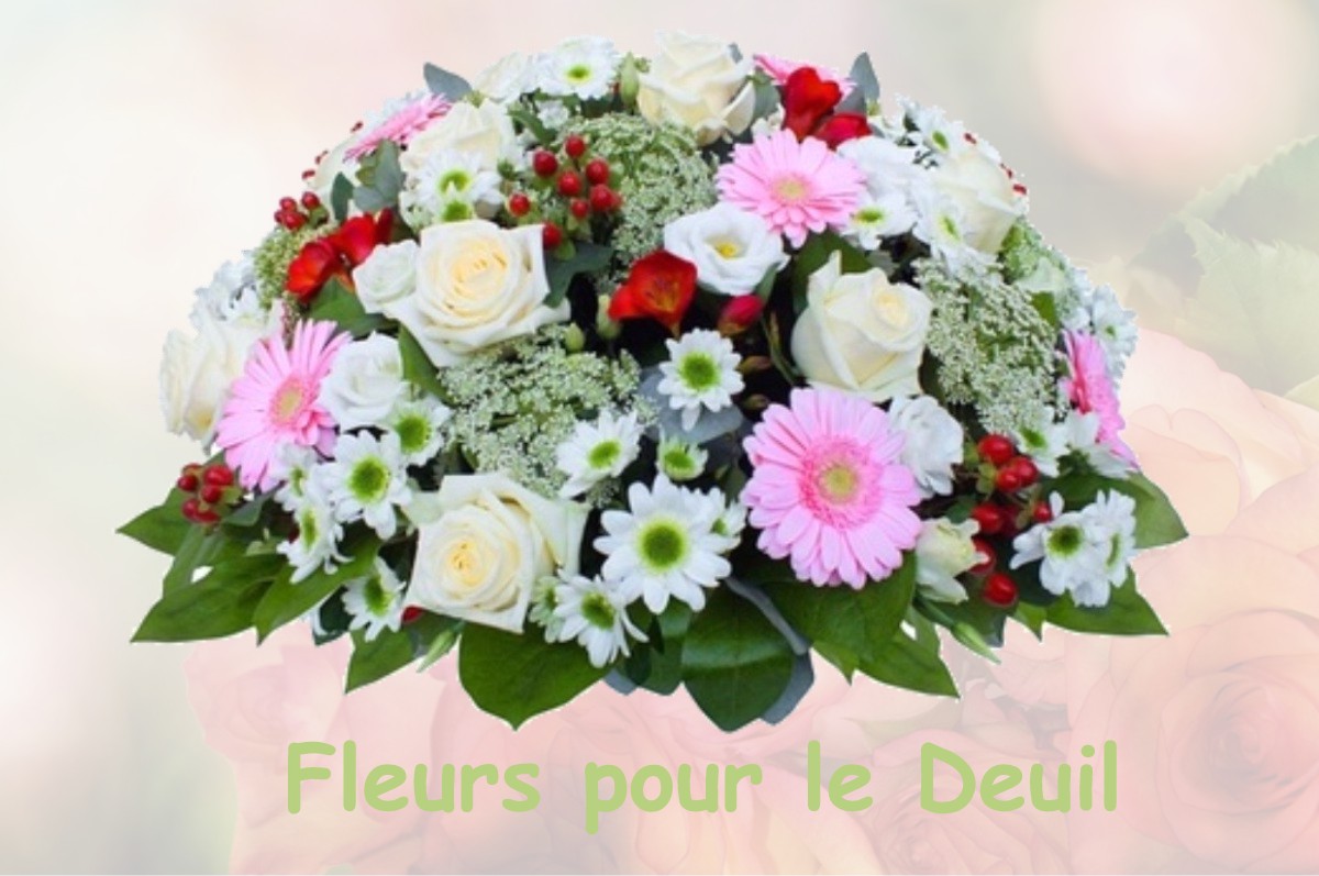 fleurs deuil SAINT-IGNAN